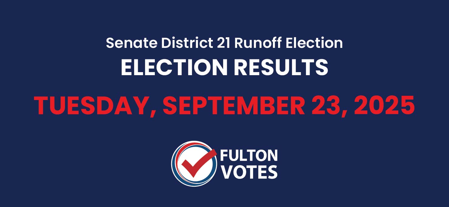 Blue and Red September 23, 2025 Senate Runoff District 21