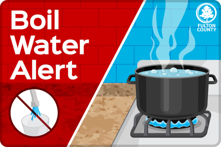 there is a boil water alert in effect for speficied areas. 