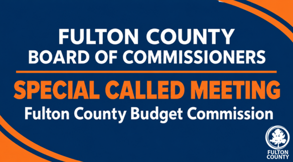 Fulton County Special Called Meeting for the Budget Commission.