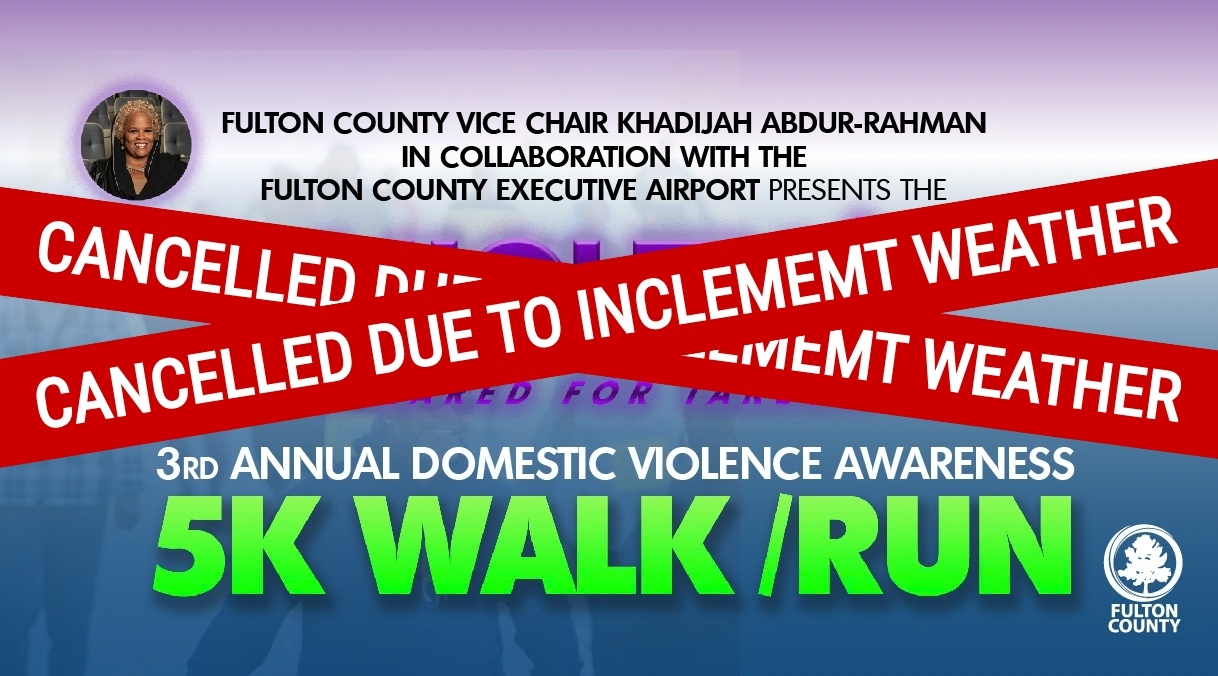 Fulton County Mighty 6 Cleared for Takeoff 5K Canceled Due to Inclement Weather.