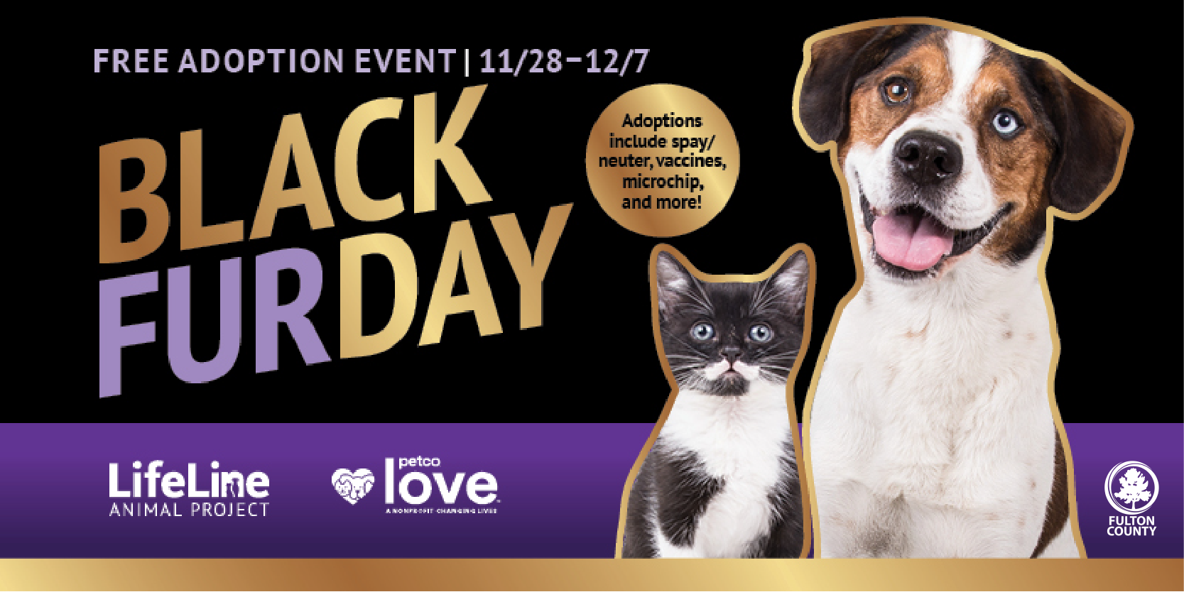 Black Friday Animal Sale - Fulton County