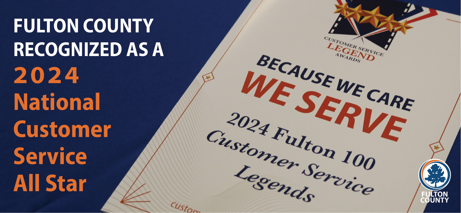 fulton county recognized as a 2024 national customer service all star