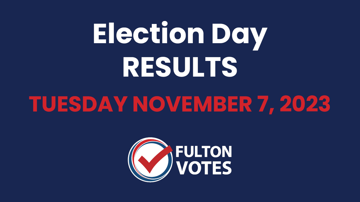 November 7 Municipal General Special Election Results November 7 Municipal General Special Election Results