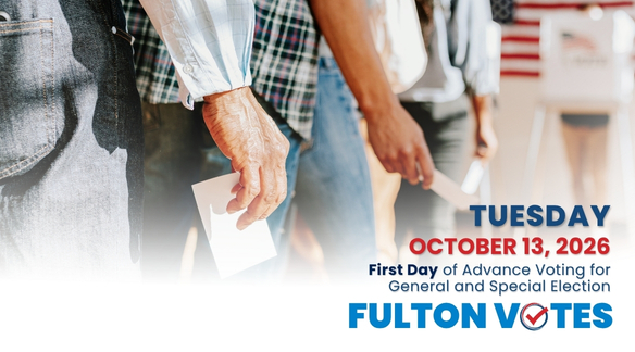 Tuesday, October 13 2026 is the First Day of Early Voting