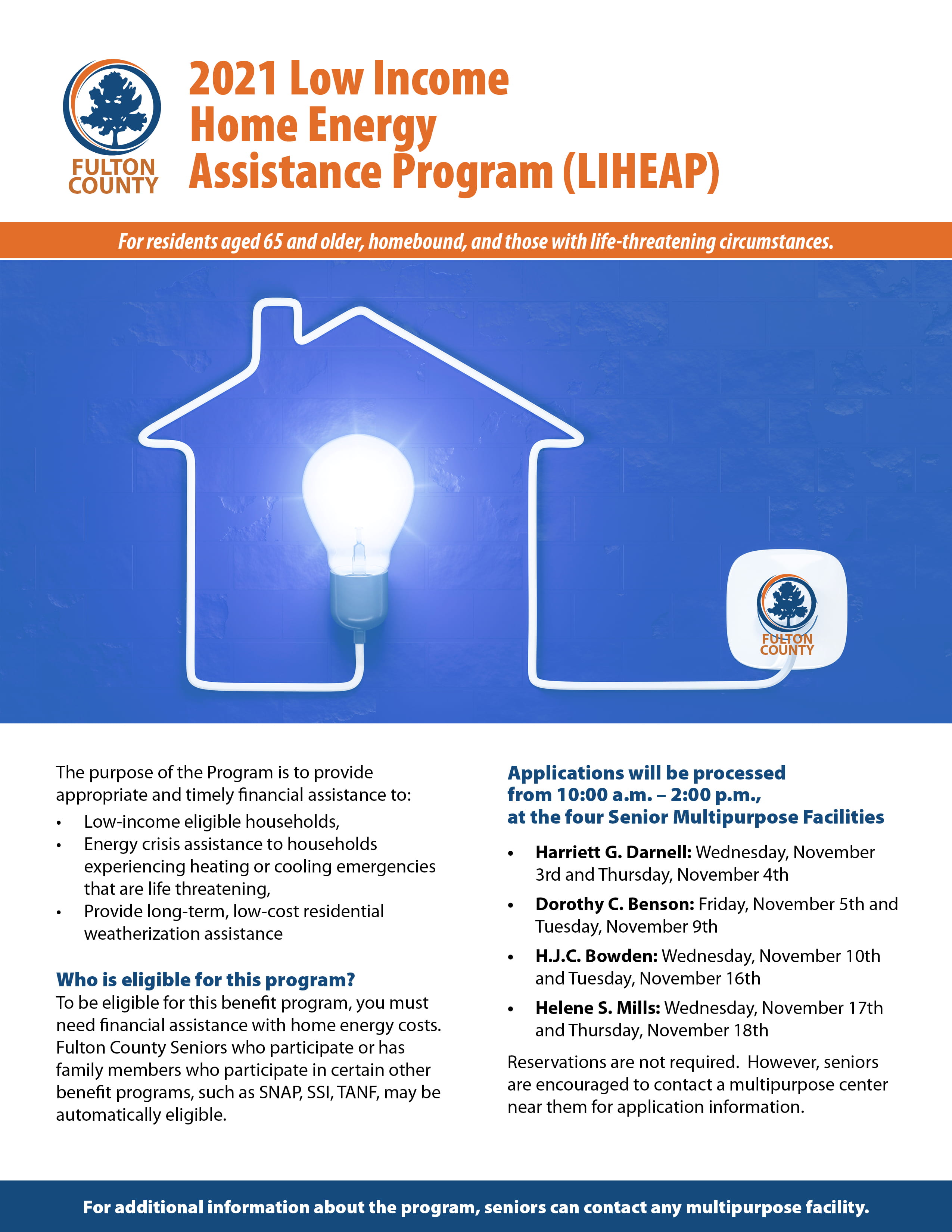 Georgia Low Income Home Energy Assistance Program LIHEAP Launch