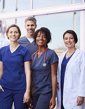 Nurses and doctors