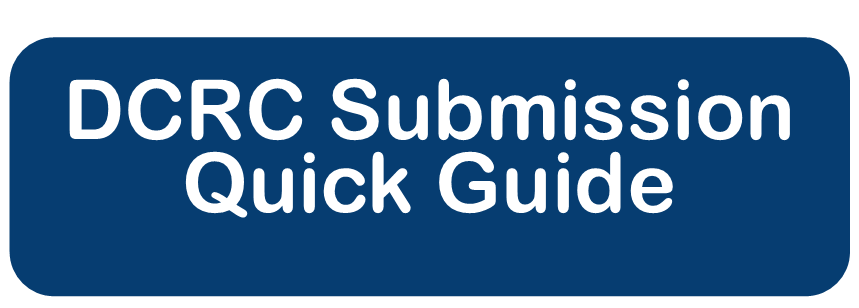 DCRC Submission Quick Guide