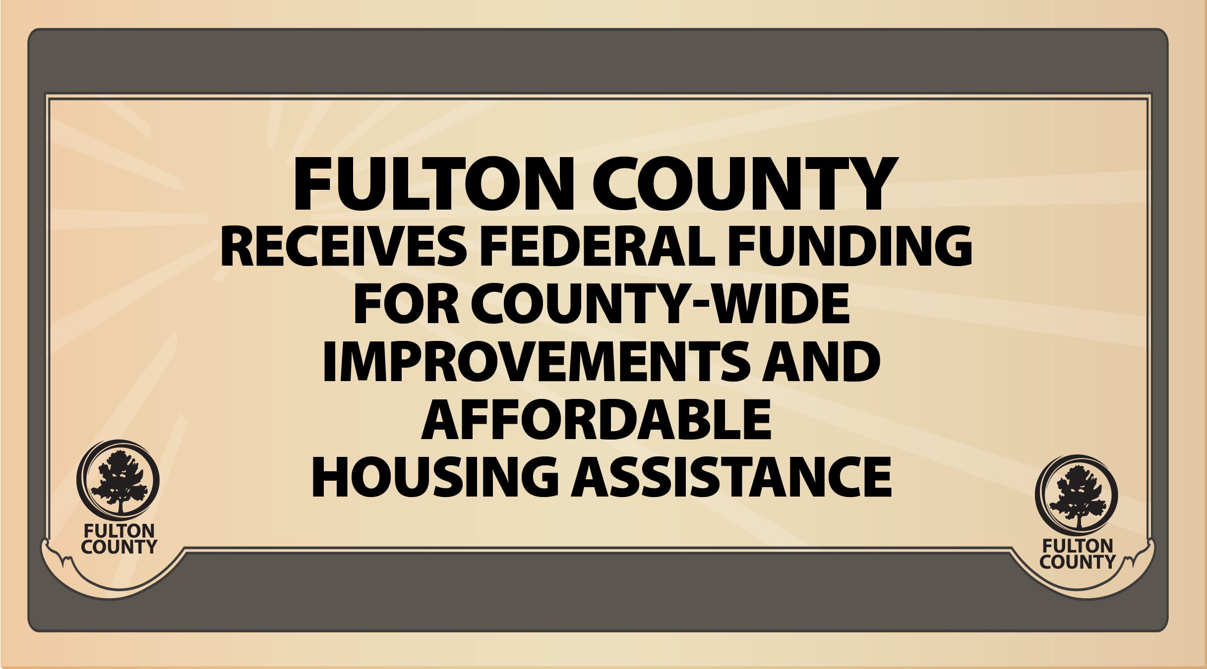 Fulton county government housing deals authority