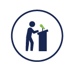 icon representing requesting a Fulton County speaker