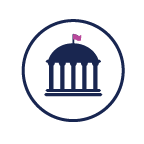 icon representing intergovernmental affairs