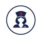 icon representing in-home care for seniors