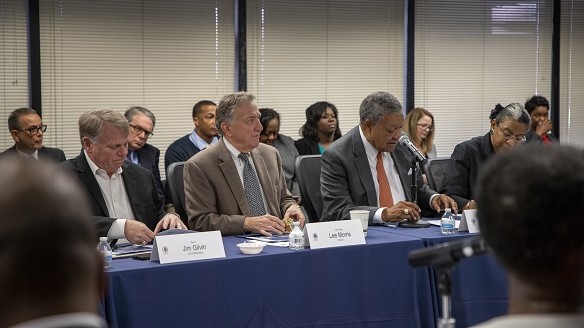 Mayors meeting with Commissioner Lee, Chairman Pitts