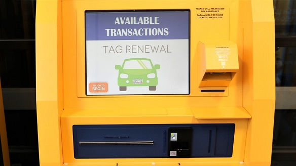 Kroger kiosks for tag renewals
