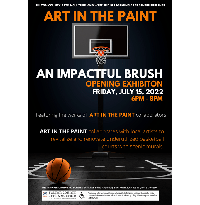art in the paint flyer