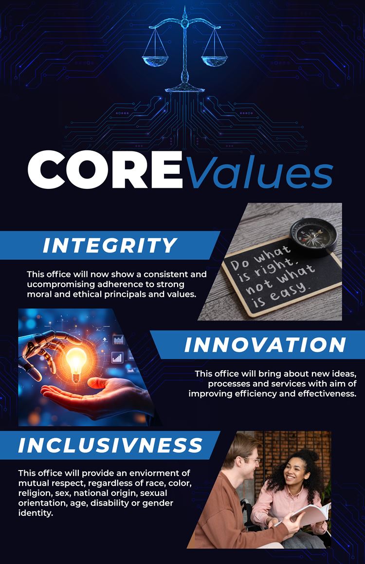 district attorney's core values